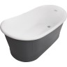 Акриловая ванна 168x90 см BELBAGNO BB32-CF36