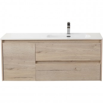 База под раковину подвесная BELBAGNO KRAFT-1000-2C-1A-SO-RGB-R с двумя выкатными ящиками и одной распашной дверцей, правосторонняя, RovereGalifaxBianco, 1000x460x500 База под раковину подвесная BELBAGNO KRAFT-1000-2C-1A-SO-RGB-R с двумя выкатными ящиками и одной распашной дверцей, правосторонняя, RovereGalifaxBianco, 1000x460x500