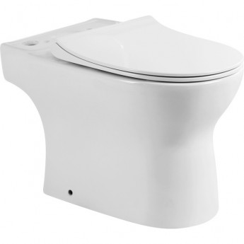 Чаша безободкового унитаза BELBAGNO STEAM BB130CPR/SC Чаша безободкового унитаза BELBAGNO STEAM BB130CPR/SC