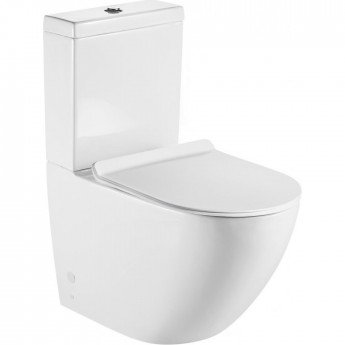 Чаша напольного безободкового унитаза BELBAGNO AMANDA BB051CPR Чаша напольного безободкового унитаза BELBAGNO AMANDA BB051CPR