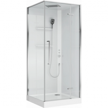 Душевая кабина BELBAGNO UNO UNO-CAB-A-1-90-C-Cr-Bi-TOP-R 90x90x212,5 см R Душевая кабина BELBAGNO UNO UNO-CAB-A-1-90-C-Cr-Bi-TOP-R 90x90x212,5 см R