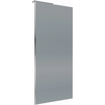 Душевая перегородка BELBAGNO UNO-L-1-TB-90-GR-Cr 900x2000 мм хром