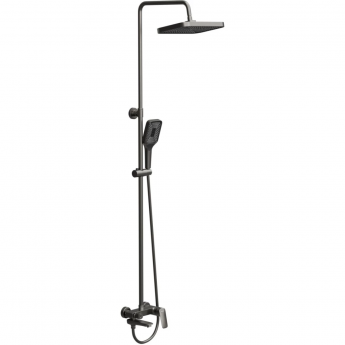 Душевая система BELBAGNO DUE DUE-VSCM-GM 310x210 мм, со смесителем Душевая система BELBAGNO DUE DUE-VSCM-GM 310x210 мм, со смесителем