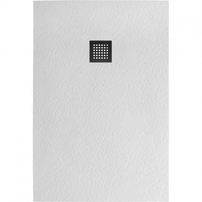 Душевой поддон из искусственного мрамора BELBAGNO TRAY-MR-UNO-AH-100/80-35-W-NO