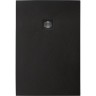 Душевой поддон из искусственного мрамора BELBAGNO TRAY-MR-UNO-AH-120/90-35-NERO-NO