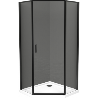 Душевой уголок 100x100 см BELBAGNO UNO-195-P-1-100-C-NERO Душевой уголок 100x100 см BELBAGNO UNO-195-P-1-100-C-NERO