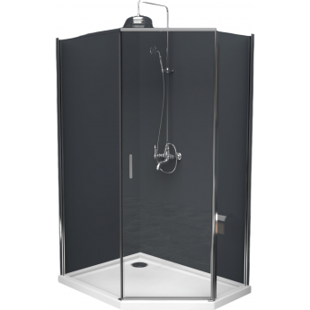 Душевой уголок 100x80 см BELBAGNO UNO UNO-195-PH-1-100/80-C-Cr Душевой уголок 100x80 см BELBAGNO UNO UNO-195-PH-1-100/80-C-Cr