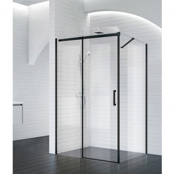 Душевой уголок 130x90 см BELBAGNO ACQUA-AH-1-130/90-C-NERO Душевой уголок 130x90 см BELBAGNO ACQUA-AH-1-130/90-C-NERO