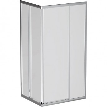 Душевой уголок BELBAGNO DUE-AH-2-100/80-C-Cr Душевой уголок BELBAGNO DUE-AH-2-100/80-C-Cr