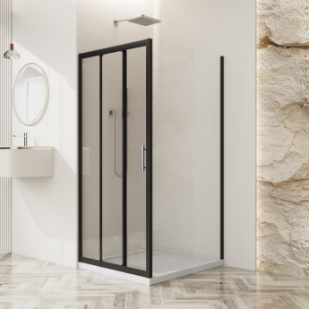 Душевой уголок BELBAGNO UNO-195-AHF-31-100/90-C-Cr