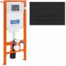 Инсталляция для подвесного унитаза BELBAGNO BB002-80/BB007-PR-NERO.M