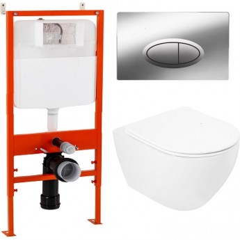 Инсталляция с унитазом BELBAGNO CZR-513-TH-R/CZR2316SC/BB026/BB051CR Инсталляция с унитазом BELBAGNO CZR-513-TH-R/CZR2316SC/BB026/BB051CR