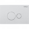 Кнопка смыва BELBAGNO , белая глянцевая BB082BL