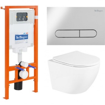 Комплект 3в1 BELBAGNO BB3105CHR/SC/BB002-80/BB005-PR-CHROME Комплект 3в1 BELBAGNO BB3105CHR/SC/BB002-80/BB005-PR-CHROME