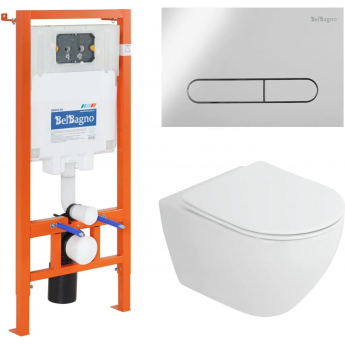 Комплект 4 в 1 BELBAGNO CZR-6601-TH-TOR/CZR2316SC/BB002-80/BB005-PR-CHROME Комплект 4 в 1 BELBAGNO CZR-6601-TH-TOR/CZR2316SC/BB002-80/BB005-PR-CHROME