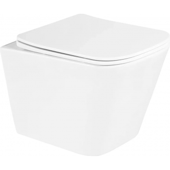 Подвесной безободковый унитаз BELBAGNO DUE BB3103CHR-BS/SC Подвесной безободковый унитаз BELBAGNO DUE BB3103CHR-BS/SC