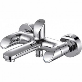 Смеситель для ванны и душа BELBAGNO TIARA TIA-VAS-CRM/TWIST Смеситель для ванны и душа BELBAGNO TIARA TIA-VAS-CRM/TWIST