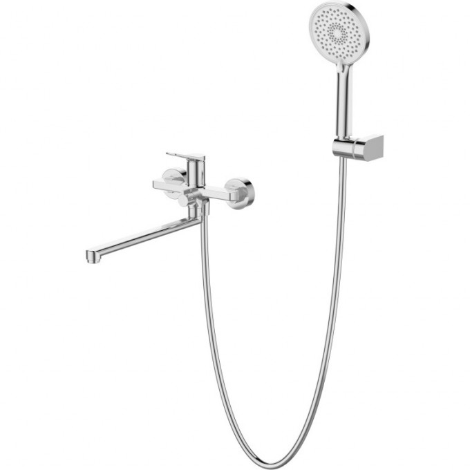 Смеситель для ванны и душа BELBAGNO UNIQUE-VASM-L-CRM