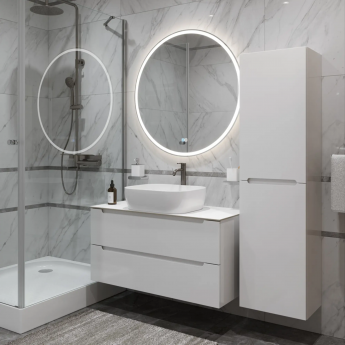 Тумба Bianco Lucido 80 см BELBAGNO ETNA ETNA80BL-KEPBO-1302-SET Тумба Bianco Lucido 80 см BELBAGNO ETNA ETNA80BL-KEPBO-1302-SET