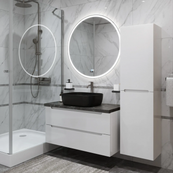 Тумба Bianco Lucido 80 см BELBAGNO ETNA ETNA80BL-KEPMNO-1302H301-SET Тумба Bianco Lucido 80 см BELBAGNO ETNA ETNA80BL-KEPMNO-1302H301-SET