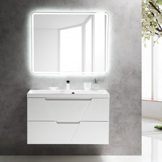 Тумба Bianco Lucido 99,6 см BELBAGNO VITTORIA VITTORIA-1000-2C-SO-BL-P