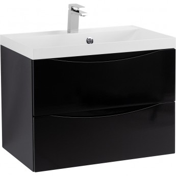 Тумба Nero Lucido 69,6 см BELBAGNO MARINO MARINO-700-2C-SO-NL-P Тумба Nero Lucido 69,6 см BELBAGNO MARINO MARINO-700-2C-SO-NL-P