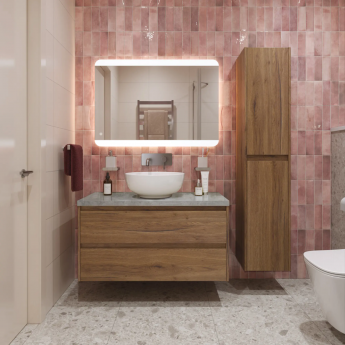 Тумба Rovere Tabacco 80 см BELBAGNO KRAFT KRAFT80RT-KEPMGL-1077-SET Тумба Rovere Tabacco 80 см BELBAGNO KRAFT KRAFT80RT-KEPMGL-1077-SET