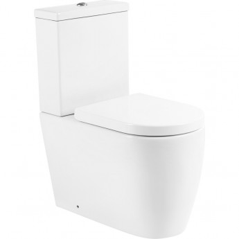 Унитаз-компакт безободковый BELBAGNO BB105CPR/BB105SC Унитаз-компакт безободковый BELBAGNO BB105CPR/BB105SC