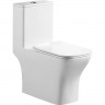 Унитаз-моноблок BELBAGNO NEON с сиденьем дюропласт soft close, P-trap BB8617CPR-MN/SC