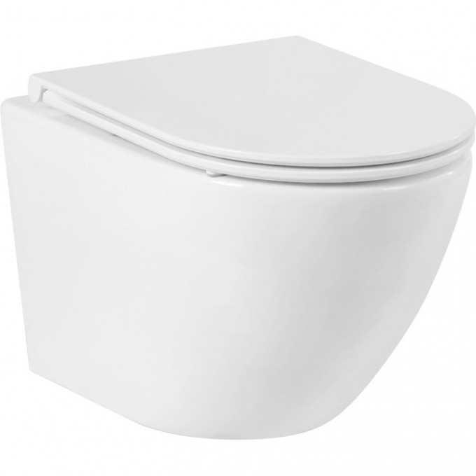 Унитаз подвесной безободковый BELBAGNO BB046CHR/BB2111SC