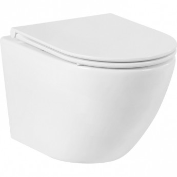 Унитаз подвесной безободковый BELBAGNO BB046CHR/BB865SC Унитаз подвесной безободковый BELBAGNO BB046CHR/BB865SC