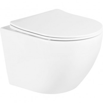 Унитаз подвесной безободковый BELBAGNO BB520CHR/BB2322SC Унитаз подвесной безободковый BELBAGNO BB520CHR/BB2322SC