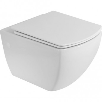 Унитаз подвесной безободковый BELBAGNO CARINA BB514CHR/BB5046SC Унитаз подвесной безободковый BELBAGNO CARINA BB514CHR/BB5046SC