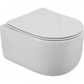 Унитаз подвесной безободковый BELBAGNO SOFT-TOR BB084CH-TOR/BB051SC Унитаз подвесной безободковый BELBAGNO SOFT-TOR BB084CH-TOR/BB051SC