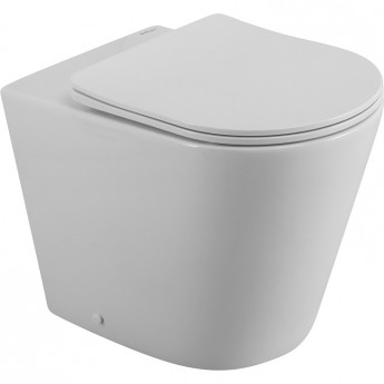 Унитаз приставной BELBAGNO FLAY-R BB1003CBR/SC Унитаз приставной BELBAGNO FLAY-R BB1003CBR/SC