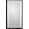 Зеркало BELBAGNO SPC-KRAFT-500-900-LED-TCH-WARM-NERO в алюминиевой раме со встроенным светильником, сенсорным выключателем и подогревом, 500x32x900 Зеркало BELBAGNO SPC-KRAFT-500-900-LED-TCH-WARM-NERO в алюминиевой раме со встроенным светильником, сенсорным выключателем и подогревом, 500x32x900