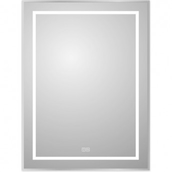 Зеркало BELBAGNO SPC-KRAFT-600-800-LED-TCH-WARM в алюминиевой раме со встроенным светильником, сенсорным выключателем и подогревом, 600x32x800 Зеркало BELBAGNO SPC-KRAFT-600-800-LED-TCH-WARM в алюминиевой раме со встроенным светильником, сенсорным выключателем и подогревом, 600x32x800